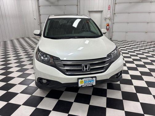 White Diamond Pearl 2014 Honda CR-V EX-L
