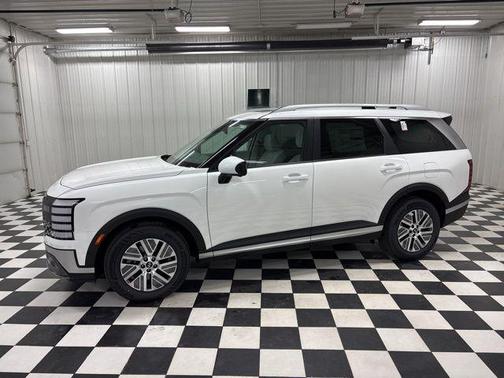 Creamy White Pearl 2026 Hyundai Palisade Hybrid SEL Premium 7P
