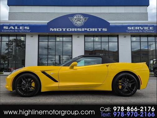Velocity Yellow Tintcoat 2015 Chevrolet Corvette Stingray Z51