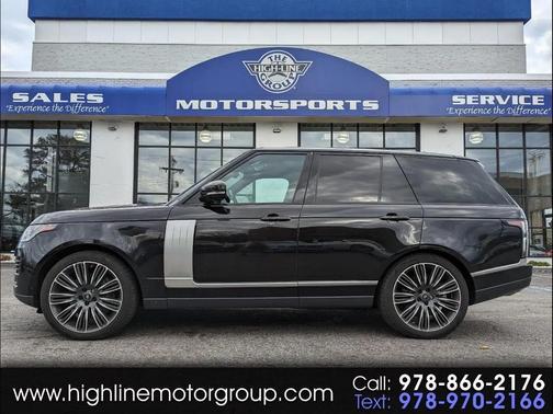 Black 2020 Land Rover Range Rover 3.0L V6 Supercharged HSE