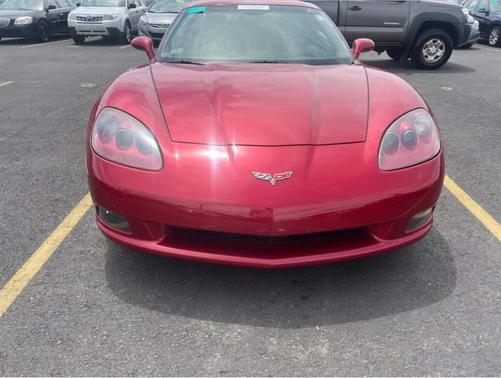 Maroon 2005 Chevrolet Corvette Base