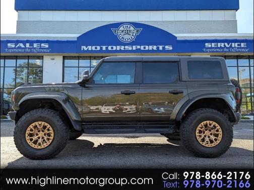 Shelter Green Metallic 2025 Ford Bronco Raptor