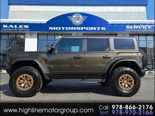 Shelter Green Metallic 2025 Ford Bronco Raptor