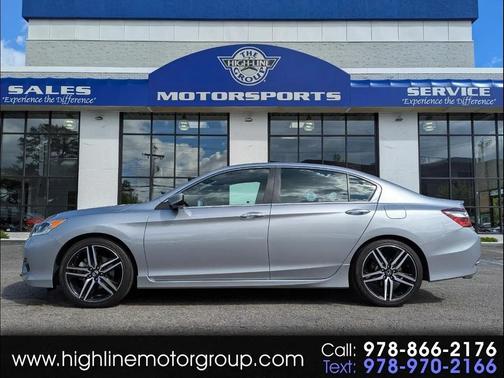 Lunar Silver Metallic 2017 Honda Accord Sport SE