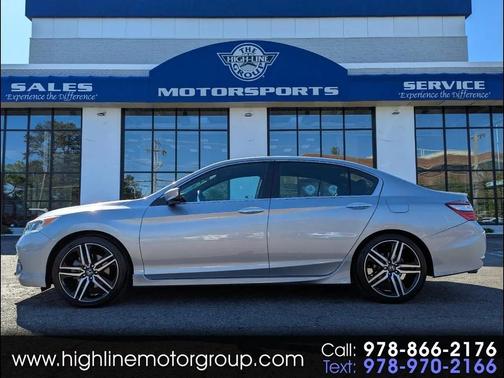 Lunar Silver Metallic 2017 Honda Accord Sport SE
