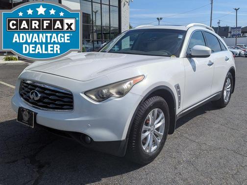 Moonlight White Pearl 2010 INFINITI FX35 Base