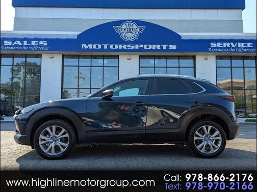 Deep Crystal Blue Mica 2023 Mazda CX-30 2.5 S Select Package
