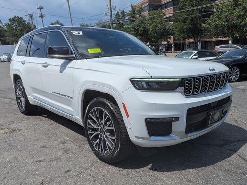 Bright White Clearcoat 2021 Jeep Grand Cherokee L Summit Reserve
