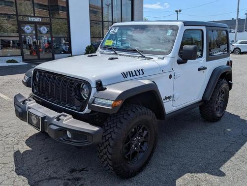 Bright White Clearcoat 2024 Jeep Wrangler Willys