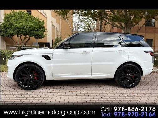 White 2022 Land Rover Range Rover Sport Autobiography