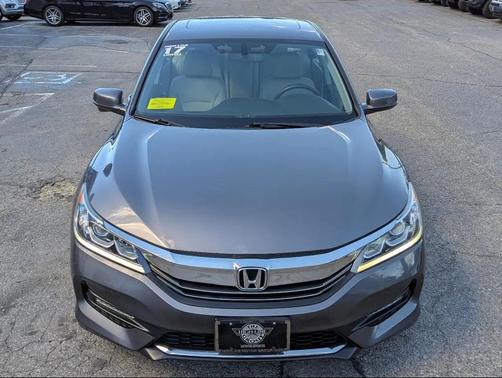 Gray 2017 Honda Accord EX-L