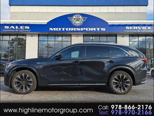 Jet Black Mica 2025 Mazda CX-90 3.3 Turbo S Premium