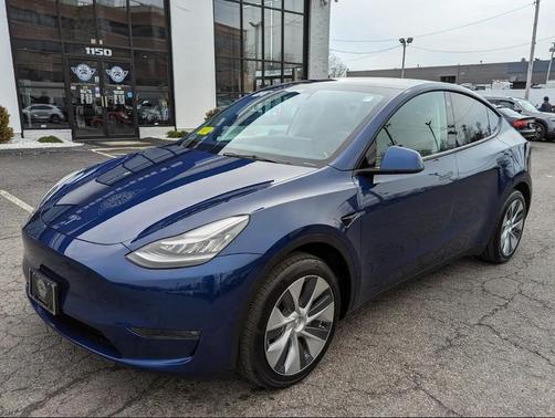 Deep Blue Metallic 2021 Tesla Model Y Long Range Dual Motor All-Wheel Drive