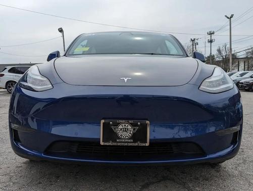 Deep Blue Metallic 2021 Tesla Model Y Long Range Dual Motor All-Wheel Drive