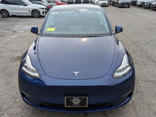 Deep Blue Metallic 2021 Tesla Model Y Long Range Dual Motor All-Wheel Drive