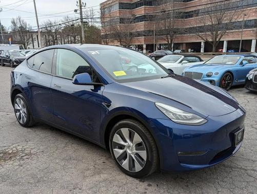 Deep Blue Metallic 2021 Tesla Model Y Long Range Dual Motor All-Wheel Drive