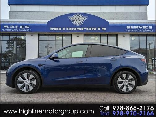 Deep Blue Metallic 2021 Tesla Model Y Long Range Dual Motor All-Wheel Drive