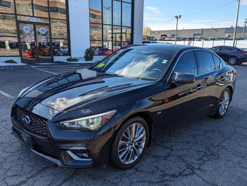 Black Obsidian 2019 INFINITI Q50 3.0t LUXE