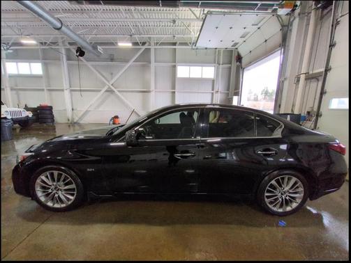 Black Obsidian 2019 INFINITI Q50 3.0t LUXE