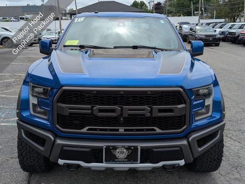 Lightning Blue 2018 Ford F-150 Raptor