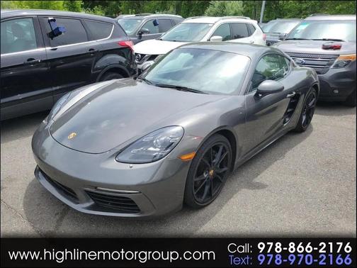 Gray 2021 Porsche 718 Cayman T