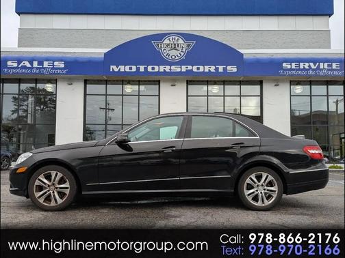 Black 2010 Mercedes-Benz E-Class 4MATIC