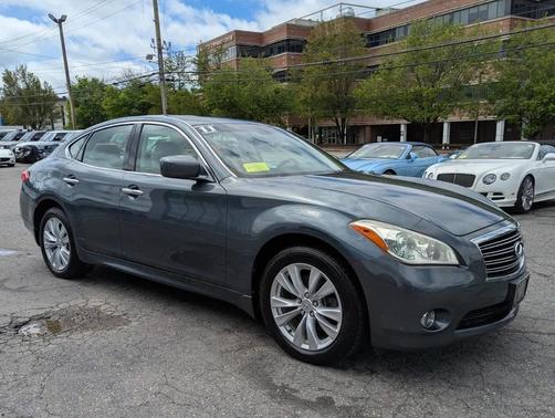 Blue 2011 INFINITI M37x Base