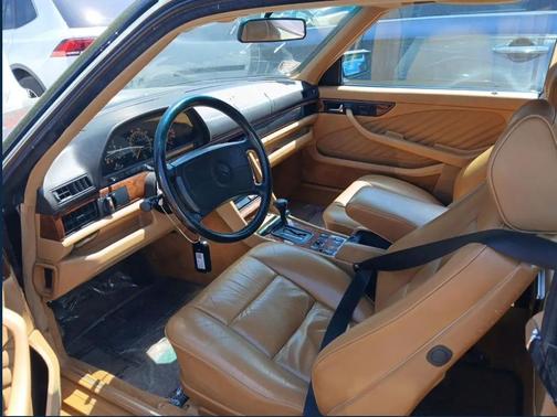 Black 1991 Mercedes-Benz S-Class 560SEC