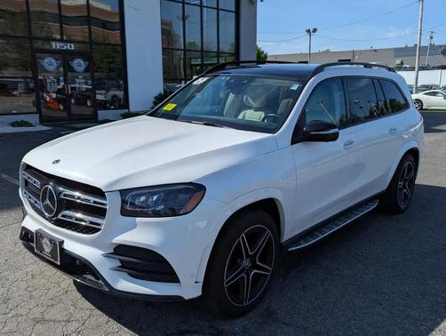 White 2022 Mercedes-Benz GLS 450 4MATIC