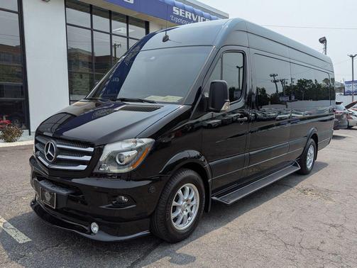 Black 2017 Mercedes-Benz Sprinter 2500 High Roof