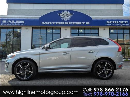 Electric Silver Metallic 2014 Volvo XC60 T6 R-Design Platinum