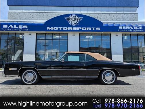 Black 1976 Cadillac Eldorado
