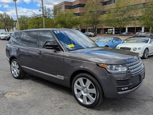 Gray 2017 Land Rover Range Rover 5.0L Supercharged