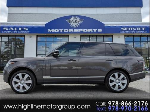 Gray 2017 Land Rover Range Rover 5.0L Supercharged