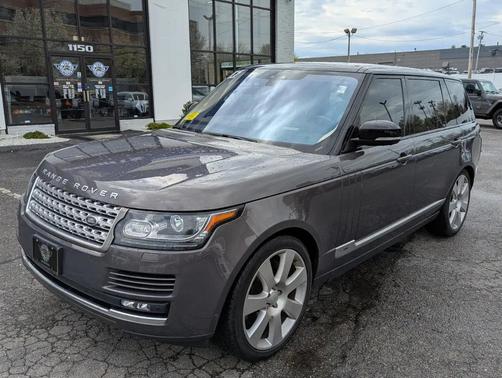 Gray 2017 Land Rover Range Rover 5.0L Supercharged