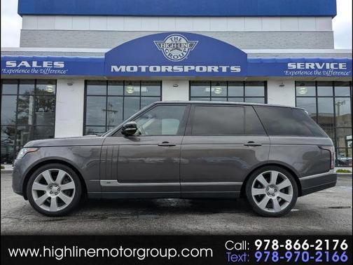 Gray 2017 Land Rover Range Rover 5.0L Supercharged