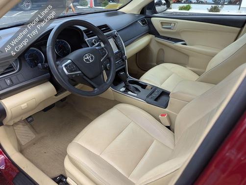 Ruby Flare Pearl 2017 Toyota Camry Hybrid XLE