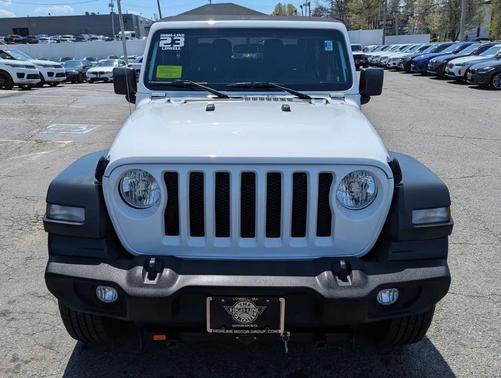 Bright White Clearcoat 2023 Jeep Wrangler Sport S
