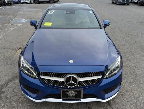 Blue 2017 Mercedes-Benz C-Class C 300 4MATIC