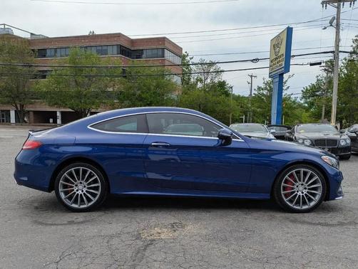 Blue 2017 Mercedes-Benz C-Class C 300 4MATIC