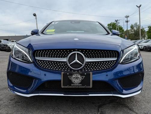 Blue 2017 Mercedes-Benz C-Class C 300 4MATIC