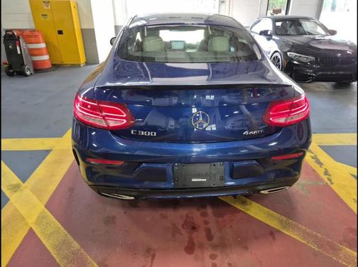 Blue 2017 Mercedes-Benz C-Class C 300 4MATIC
