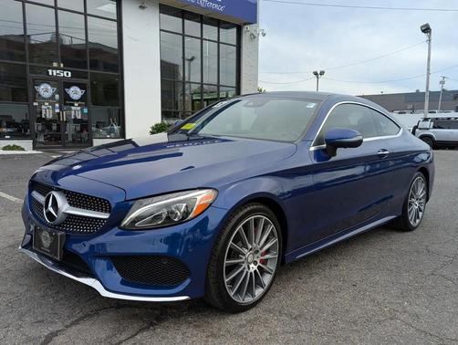 Blue 2017 Mercedes-Benz C-Class C 300 4MATIC