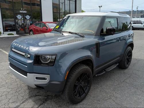 Tasman Blue Metallic 2024 Land Rover Defender 90 P300 S