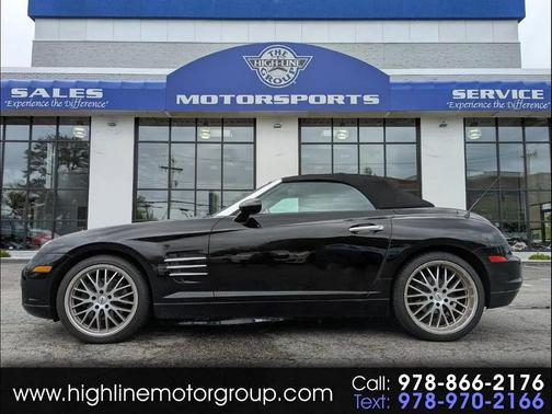 Black Clearcoat/Black Cloth Top 2005 Chrysler Crossfire Base