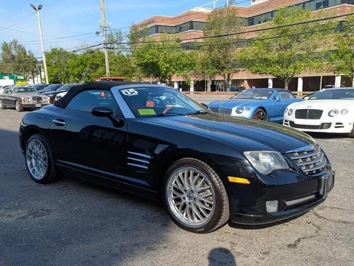 Black Clearcoat/Black Cloth Top 2005 Chrysler Crossfire Base