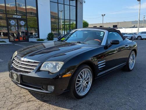 Black Clearcoat/Black Cloth Top 2005 Chrysler Crossfire Base