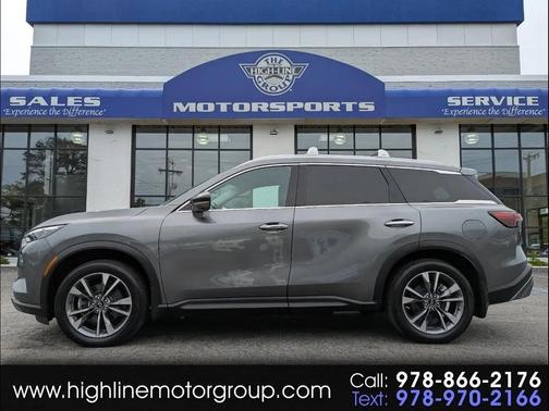 Graphite Shadow 2022 INFINITI QX60 Luxe