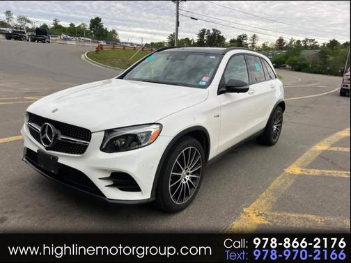 White 2018 Mercedes-Benz AMG GLC 43 4MATIC