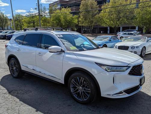 Platinum White Pearl 2022 Acura MDX Advance Package